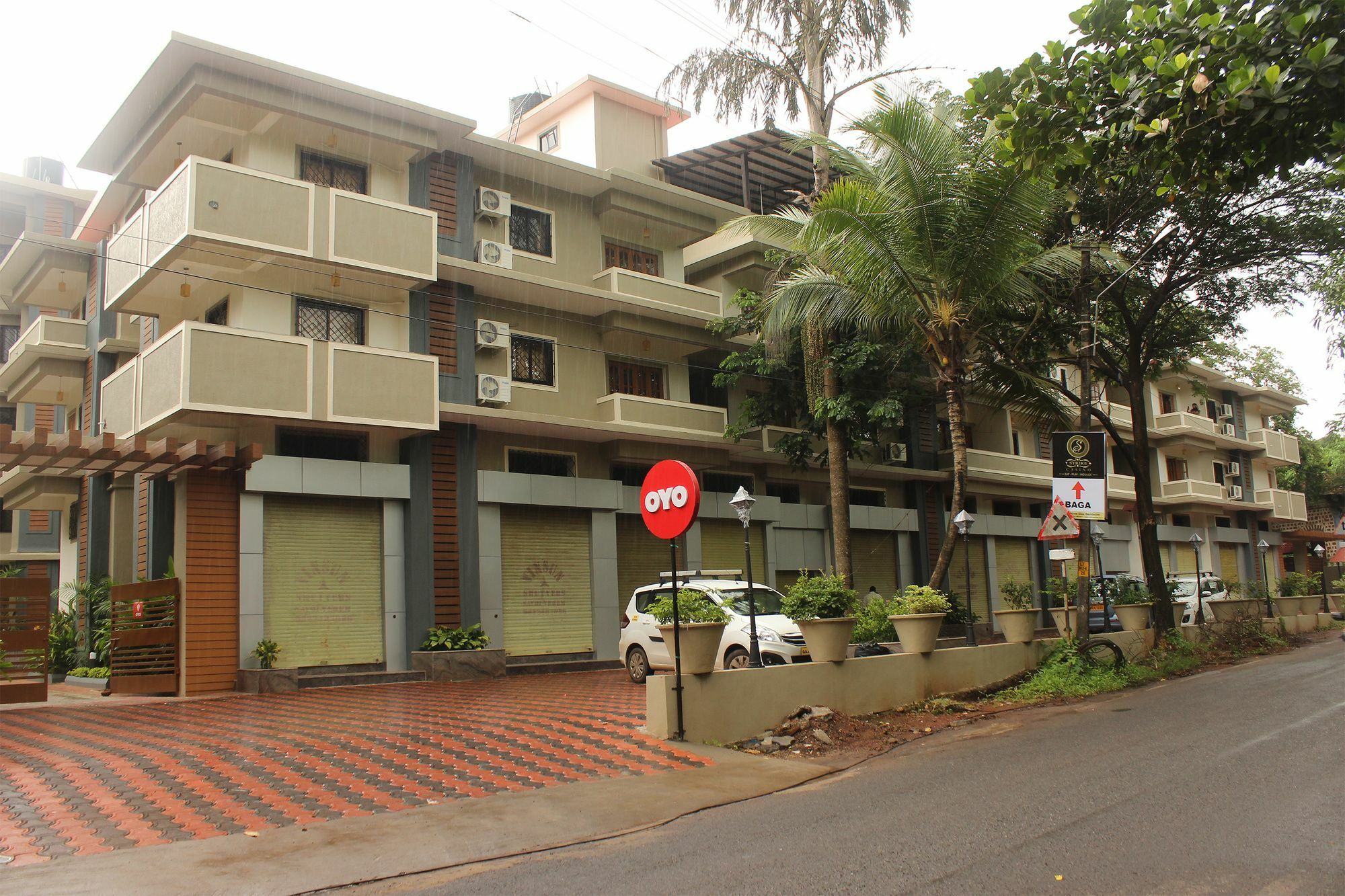 Ferienwohnung Boutique 2 Bhk North Goa Road Sangolda Exterior foto